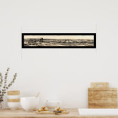 Waco Camp MacArthur写真1918 ポスター (キッチン)