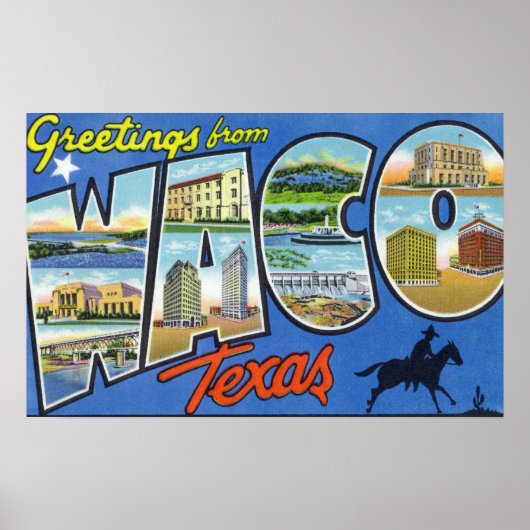 Waco, TexasLarge Letter ScenesWaco, TX 2 ポスター (正面)
