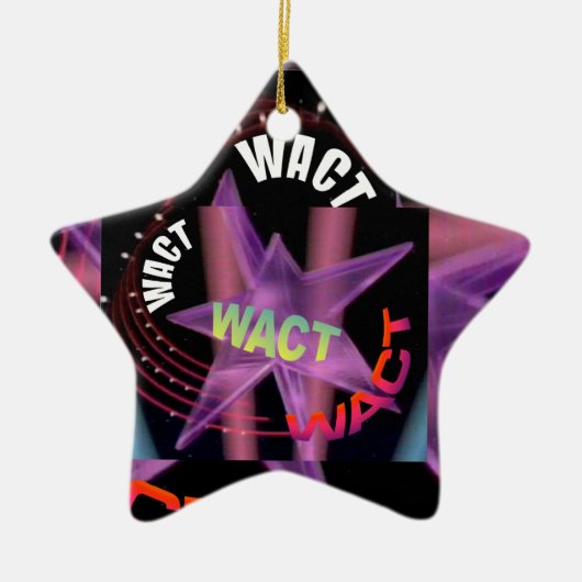 WACTの天井、WACTの天井、WACTの天井 セラミックオーナメント (正面)