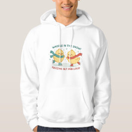 Waddle in the Snow Chicks Christmas Sweatshirt  パーカ
