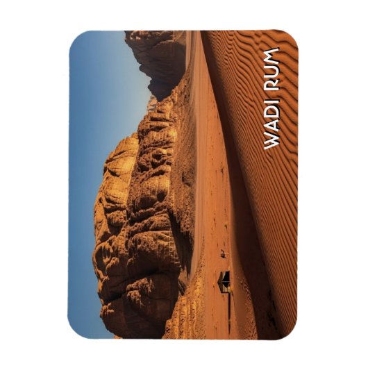 Wadi Rum Travel マグネット (縦)