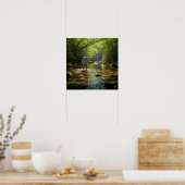 Wading in the Creek ポスター (キッチン)