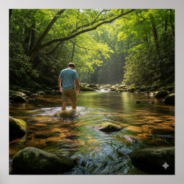 Wading in the Creek ポスター