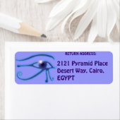 WADJET、ホルス差出人住所ラベル ラベル (インサイチュ)