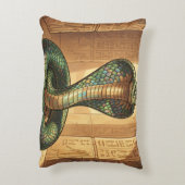 Wadjet – Ägyptische Schlangengöttin アクセントクッション (裏面(縦))