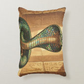 Wadjet – Ägyptische Schlangengöttin アクセントクッション (正面(垂直))