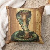 Wadjet – Ägyptische Schlangengöttin クッション (ブランケット)