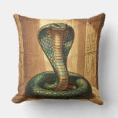 Wadjet – Ägyptische Schlangengöttin クッション (正面)