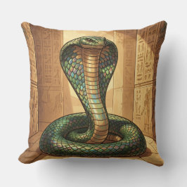 Wadjet – Ägyptische Schlangengöttin クッション