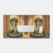 Wadjet – Ägyptische Schlangengöttin デスクマット (キーボード&マウス)