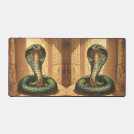 Wadjet – Ägyptische Schlangengöttin デスクマット