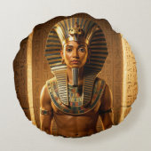 Wadjet – Ägyptische Schlangengöttin´1 ラウンドクッション (裏面)