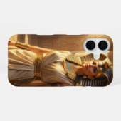 Wadjet – Ägyptische Schlangengöttin´2 iPhone 16ケース (裏面横)
