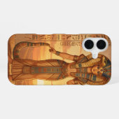 Wadjet – Ägyptische Schlangengöttin´3 iPhone 16ケース (裏面横)
