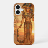 Wadjet – Ägyptische Schlangengöttin´3 iPhone 16ケース (裏面)