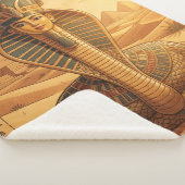 Wadjet – Ägyptische Schlangengöttin´4 シェルパブランケット (3/4)