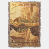 Wadjet – Ägyptische Schlangengöttin´4 スローブランケット (正面縦)