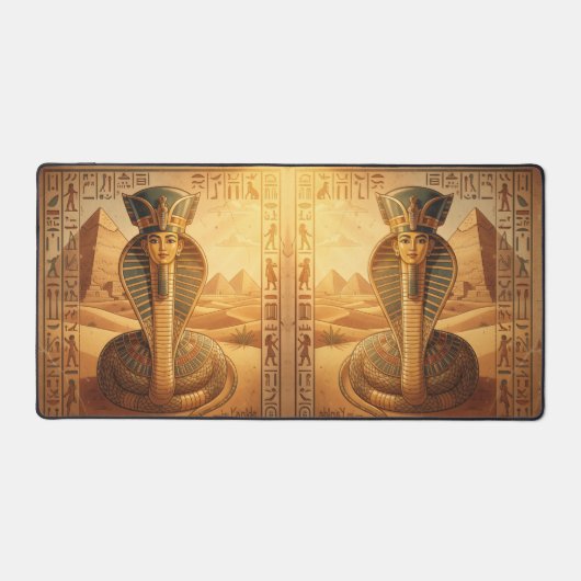Wadjet – Ägyptische Schlangengöttin´4 デスクマット (正面)