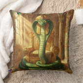 Wadjet – Ägyptische Schlangengöttin´5 クッション (ブランケット)