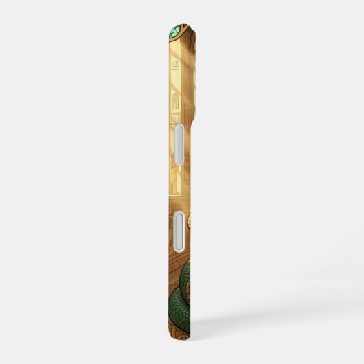 Wadjet – Ägyptische Schlangengöttin´5 iPhone 16ケース (右側面)