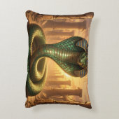 Wadjet – Ägyptische Schlangengöttin´6 アクセントクッション (裏面(縦))