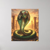 Wadjet – Ägyptische Schlangengöttin´6 キャンバスプリント (正面)