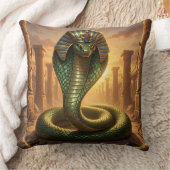 Wadjet – Ägyptische Schlangengöttin´6 クッション (ブランケット)
