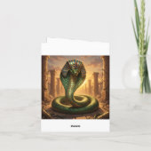 Wadjet – Ägyptische Schlangengöttin´6 シーズンカード (裏面)