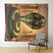 Wadjet – Ägyptische Schlangengöttin´6 タペストリー (インサイチュ(横))