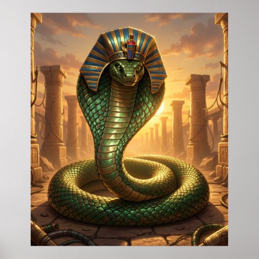 Wadjet – Ägyptische Schlangengöttin´6 ポスター (正面)