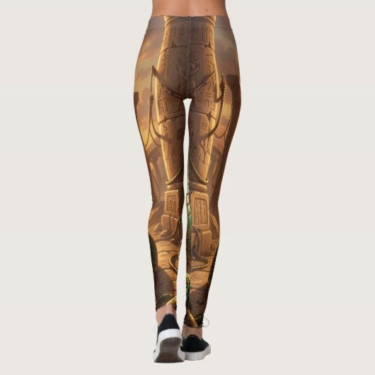 Wadjet – Ägyptische Schlangengöttin´6 レギンス (裏面)