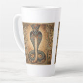 Wadjet – Ägyptische Schlangengöttin´7 カフェラテマグ (左アングル)