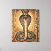 Wadjet – Ägyptische Schlangengöttin´7 キャンバスプリント (正面)