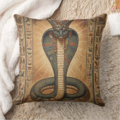 Wadjet – Ägyptische Schlangengöttin´7 クッション (ブランケット)