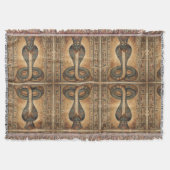 Wadjet – Ägyptische Schlangengöttin´7 スローブランケット (正面)