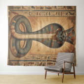 Wadjet – Ägyptische Schlangengöttin´7 タペストリー (インサイチュ(横))