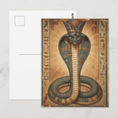 Wadjet – Ägyptische Schlangengöttin´7 ポストカード (正面/裏面)