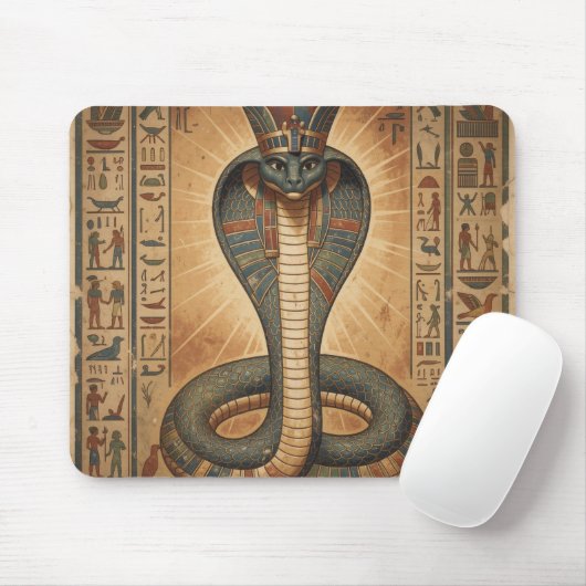 Wadjet – Ägyptische Schlangengöttin´7 マウスパッド (マウス)