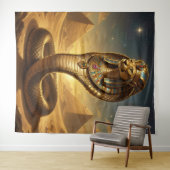 Wadjet – Egyptian Cobra Goddess タペストリー (インサイチュ(横))