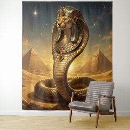 Wadjet – Egyptian Cobra Goddess タペストリー