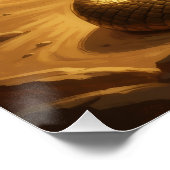 Wadjet – Egyptian Cobra Goddess ポスター (コーナー)