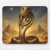 Wadjet – Egyptian Cobra Goddess マウスパッド (正面)