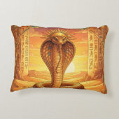 Wadjet – Egyptian Cobra Goddess´1 アクセントクッション (裏面)