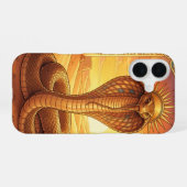 Wadjet – Egyptian Cobra Goddess´1 iPhone 16ケース (裏面横)