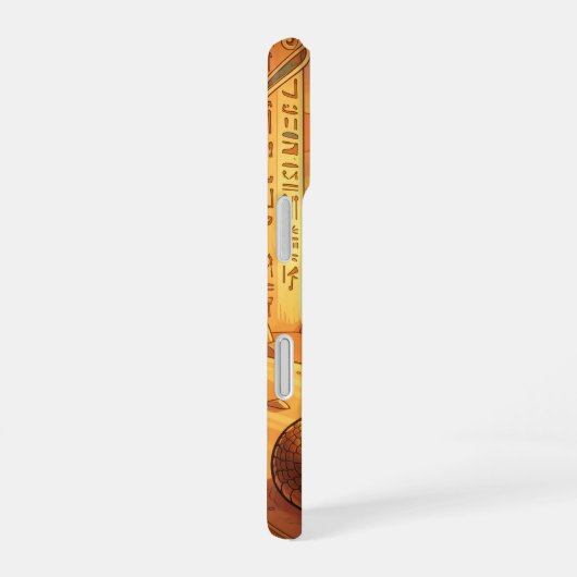 Wadjet – Egyptian Cobra Goddess´1 iPhone 16ケース (右側面)