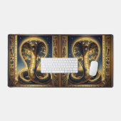 Wadjet – Egyptian Cobra Goddess´3 デスクマット (キーボード&マウス)