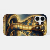 Wadjet – Egyptian Cobra Goddess´3 iPhone 16ケース (裏面横)