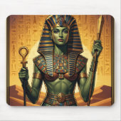 Wadjet – Egyptian Cobra Goddess´4 マウスパッド (正面)