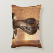 Wadjet – Egyptian Cobra Goddess´5 アクセントクッション (正面(垂直))