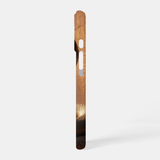 Wadjet – Egyptian Cobra Goddess´5 iPhone 16ケース (左側面)